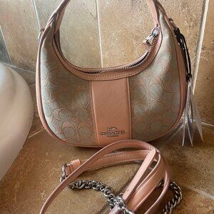 Coach Carmen Mini Crossbody In Signature Jacquard